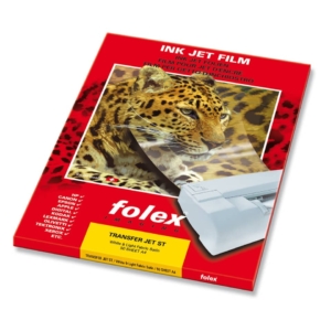 Carta speciale patinata per stampanti Ink-jet Folex - A4 - finitura opaca - Transfer Jet ST (conf.50)