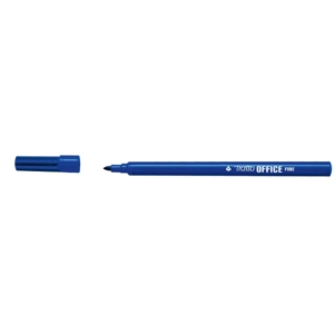 Pennarelli punta in fibra Tratto Office punta conica 0,7 mm Blu (conf.12)