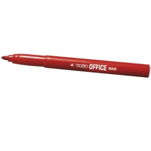 Pennarelli Rossi Tratto Office Maxi punta conica 2 mm (conf.12)