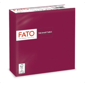 Tovaglioli Fato The Smart Table 38x38 cm Bordeaux - 82140800 (conf.100)