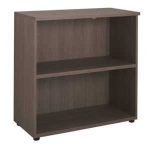Mobile basso a giorno Unisit Larix 1 ripiano media larghezza 90x45x90 cm Rovere Grigio ULAGM99