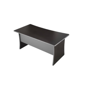 Scrivania Unisit Spirit fianchi a pannello 160x80x72 cm wengé per scrivanie componibili