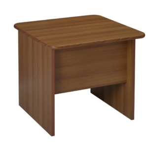 Scrivania Unisit BYTE 80x80x72 cm fianchi a pannello Noce - Per postazioni componibili