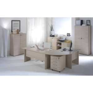 Raccordo angolare 90° per Scrivania Larix Unisit color larice per scrivanie componibili