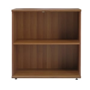 Mobile basso a giorno Unisit BYTE 1 ripiano 90x45x90 cm Noce UFBNM99