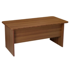 Scrivania Unisit BYTE 130x80x72 cm fianchi a pannello Noce - Per postazioni componibili