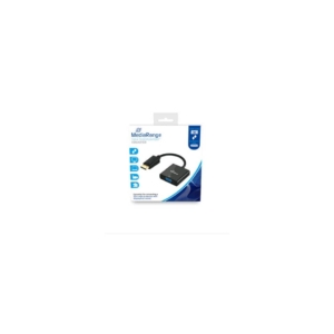 Convertitore da DisplayPort™ a SVGA, presa VGA/spina DP - 15 cm Media Range Nero - MRCS173