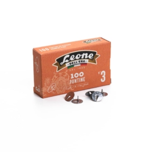 Puntine da disegno in acciaio Leone N° 3 Øtesta 11,5 mm - scatola di cartone - PL3 (conf. da 100 puntine)