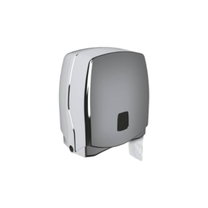 Distributore Mini di carta igienica jumbo QTS Ømax rotolo 20 cm - Argento STE-TO3/SS