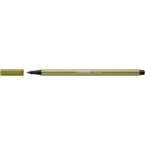 Pennarello Stabilo Pen 68 tratto 1 mm Verde muschio 68/37
