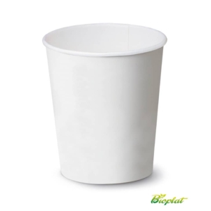 Bicchieri 3 oz (85 ml) in cartoncino Bio Scatolificio del Garda Bianco (conf.50)