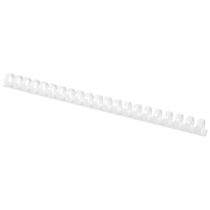 Dorsi a spirale in PVC per rilegatura Q-Connect 18 mm - colore Bianco - KF32115 (conf.50)