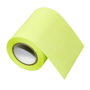 Roll notes - 60 mm x 10 m Global notes Verde fluo