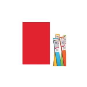 Carta crespa in rotolo - 50x250 cm - 40g/m² Deco Rosso natale 10713/06