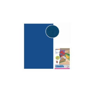 Cartoncini ondulati Cannetè - 50x70 cm - 230g/m² Deco - Blu (conf.10 fogli)