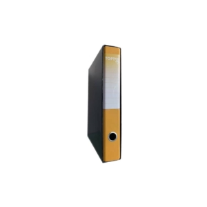 Raccoglitore ufficio con custodia Giallo TOPToo Plus in PPL - Protocollo dorso 5 cm - 28,5x34,3 cm