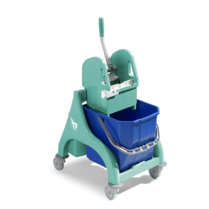 Carrello per pulizie TTS Nick Tec singolo - 25 litri - Verde