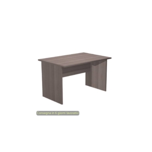 Scrivania Artexport Presto 120x80xh.72 cm - fianchi a pannello - spessore piano 22 mm - Frassino toscano