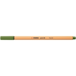 Fineliner Stabilo Point 88® 0,4 mm Verde mimetico 88/35
