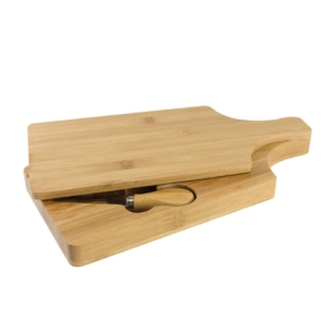 Tagliere con set coltelli per formaggio Girasole - Marrone - 7000000