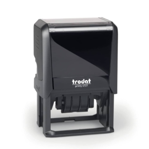 Printy 4727 - Datario con testo PERSONALIZZATO fino a 3+3 righe - max personalizzazione 60x40 mm