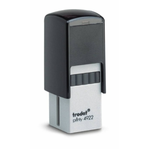 Timbro di testo personalizzato Trodat Printy 4922 dimensione max pers.ne 20x20 mm - fino a 5 righe - rosso - 182262