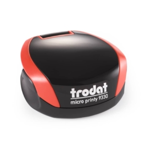 Micro Printy 9330 - Timbro di testo tascabile PERSONALIZZATO - max personalizzazione Ø30 mm - fino a 7 righe