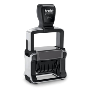 Professional 5440 - Datario con testo PERSONALIZZATO - max personalizzazione 49x28 mm - fino a 2+2 righe