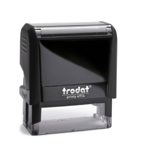 Timbro di testo personalizzato Trodat Printy 4914 dimensione max pers.ne 64x26 mm - fino a 7 righe - rosso - 182214