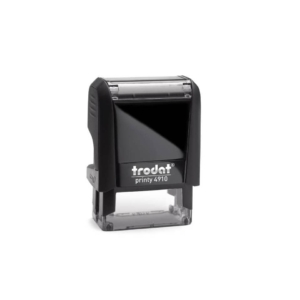Timbro di testo PERSONALIZZATO Trodat Printy 4910 fino a 3 righe - dimensione max personalizzazione 26x9 mm