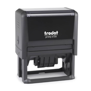 Printy 4726 - Datario con testo PERSONALIZZATO fino a 3+3 righe - max personalizzazione 75x38 mm