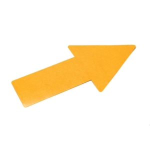 Sticker pavimenti a Freccia - 20x5 cm - Tarifold Giallo - B197404 (conf.10)