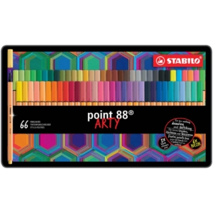 Fineliner Stabilo Point 88® 0,4 mm - Colori Assortiti 88/66-031 (conf.66)