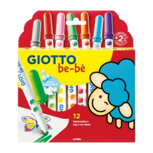 Pennarelli Colori Assortiti - GIOTTO Bebè Assortiti (conf.12)