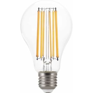 Lampadina LED a filamento goccia 18W E27 2500 lumen luce fredda MKC 6000K