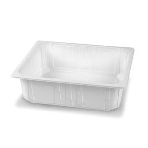 Vassoi gastronomia in PP Bianchi ILIP - 6000 ml - 75g - Professional 320x265x95 mm - 30427 (conf.58)
