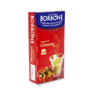Capsule di preparato solubile per caffè al latte e ginseng 6,5gr compatibili Caffe Borbone Nespresso (conf.10)