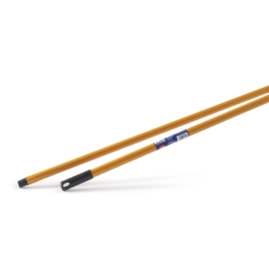 Manico in metallo plastificato Giallo Blu dimora 130 cm 0030