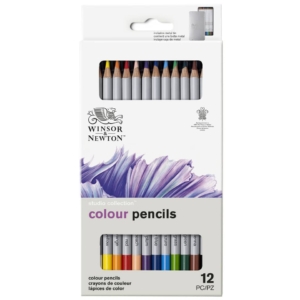 Scatola in metallo 12 matite colorate - Ømina 3,7 mm Winsor&Newton Colori Assortiti
