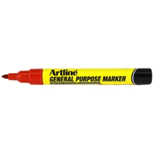 Pennarello indelebile General Artline - punta tonda 1,5 mm Rosso