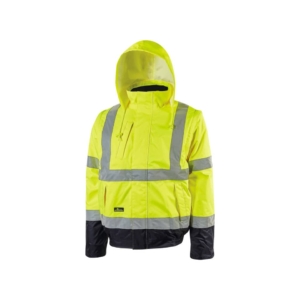 Giubbotto bomber alta visibilità Crafty Yellow Fluo U-Power taglia XXL