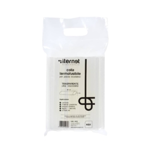 Refill colla stick per pistole colla a caldo Iternet sacchetto da 1 Kg