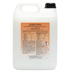ECOSPOT® WASH detersivo liquido per bucato a mano e lavatrice FIORITO DLLF/LC Ecochem 5 litri - 113025FL005A019