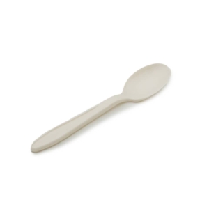 Cucchiaini da dessert compostabili in Mater-Bi Ilip Bio cappuccino (conf.40)