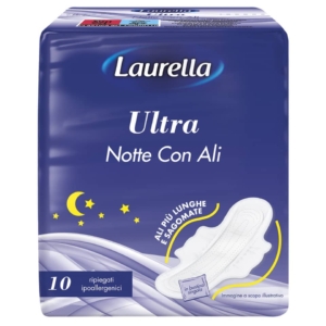 Assorbenti Ultra notte con ali Laurella (conf.10)