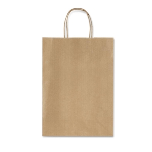 Borse Allegra neutra sealing Avana con manici in carta ritorta Rex-Sadoch 16x8x21 cm - SDS16AVN (conf.25)