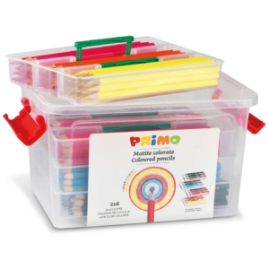 Valigetta 216 matite in 12 colori Primo assortiti