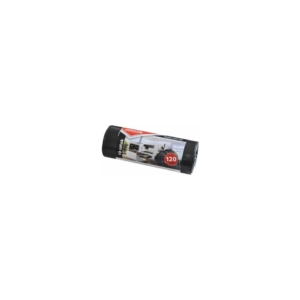 Sacchi dell'immondizia super strong - Office Products Nero - 120 litri - 66x109 cm - 22022232-05 (5 rotoli da 10 sacchi cad.)