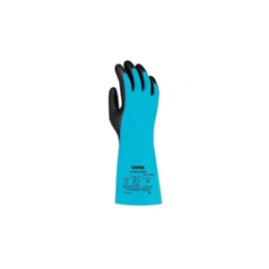 Guanti protettivi U-Chem 3200 in nylon - rischi chimici - blu/nero Uvex TG. 8 6097208