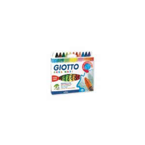 Pastelli a cera GIOTTO Maxi - Colori Assortiti F291200 (conf.12)